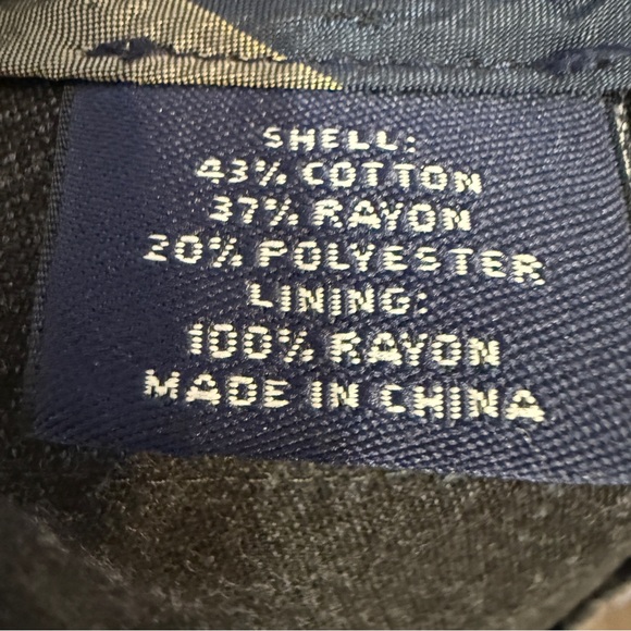 Daniel Cremieux Collection Gray Blazer Men’s XL Cotton Blend Lined Sport Coat - Picture 6 of 10